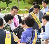 도성훈 인천광역시교육감, 개학맞이 등굣길 교통안전 캠페인 동참