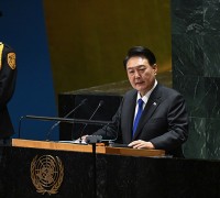‘대한민국’ 20번·‘디지털’ 15번…유엔 기조연설, 구체적 방향 담은 기여 의지 표명