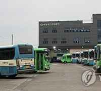 서산 시내버스 운행중단 나흘째…대체버스 12대 투입